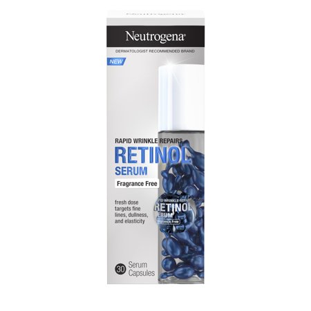 Neutrogena - Rapid Wrinkle Repair Retinol Serum Fragrance Free 30 Serum Capsules