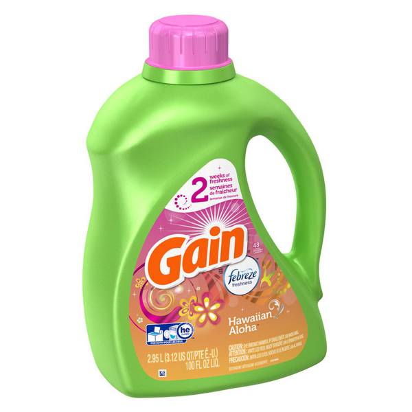 Gain Liquid Detergent - Hawaiian Aloha - 92 Floz