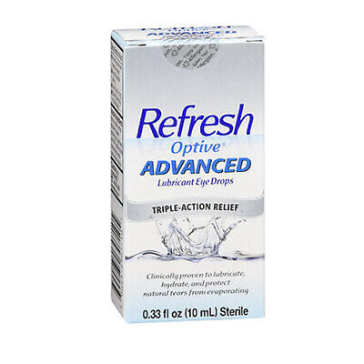 Refresh Eye Drops - Optive Advance .33Oz