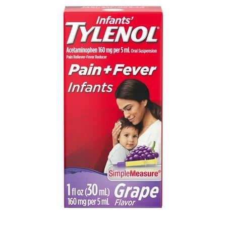 Tylenol - Infants Rape Flavor 1 Fl Oz