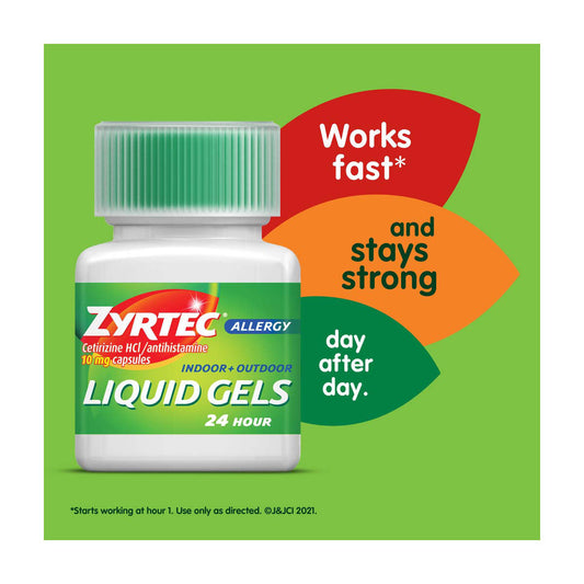 Zyrtec - Liq Gel 12 Ct 6/4