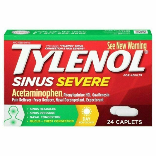 Tylenol - Sinus Severe 24 Caplets