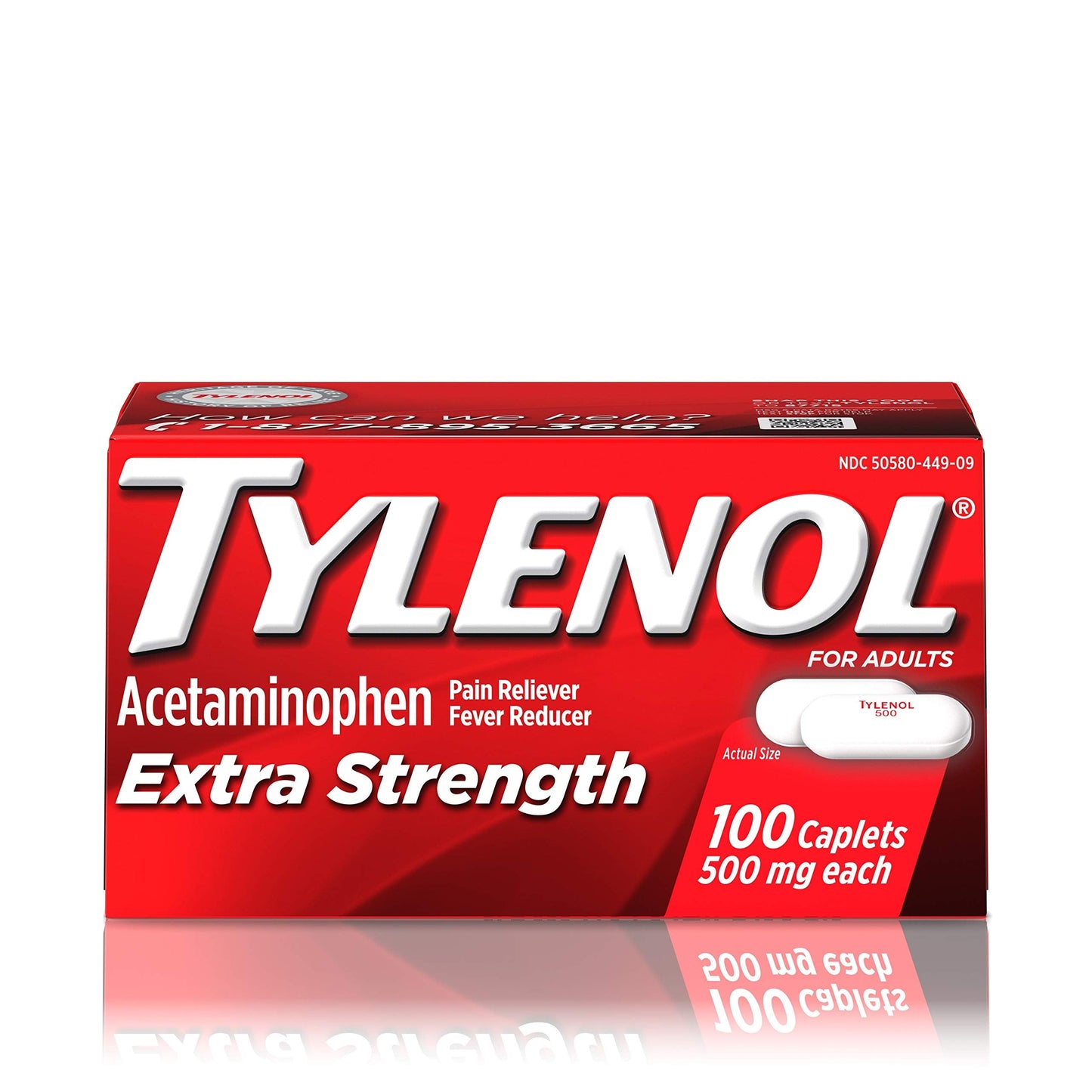 Tylenol - Extra Strength - 100 Caplets