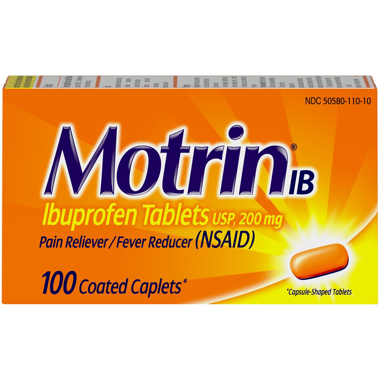 Motrin - Ib Caplets 100 Ct