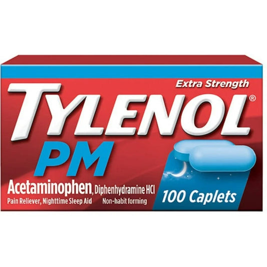 Tylenol - Pm 100 Caplets