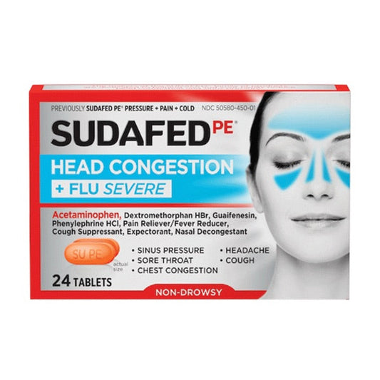 Sudafed - Pe 24 Ct