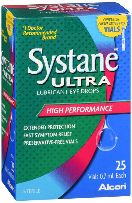 Systane Eye Drops - Eye Drops Vials - 25 Vials