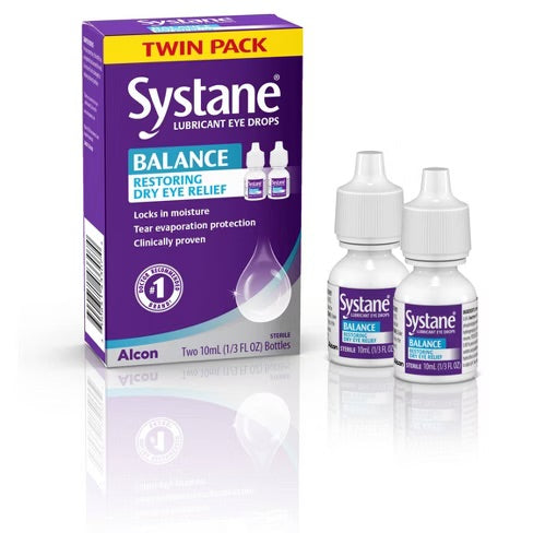 Systane Eye Drops - Balance Restorative Formula Twin Pack