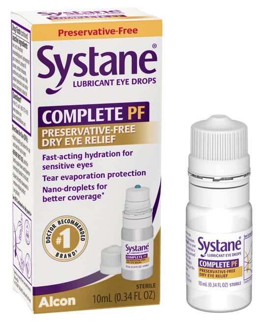 Systane Eye Drops - Complete Pf Preservative Free Dry Eye Relief Eye Drops