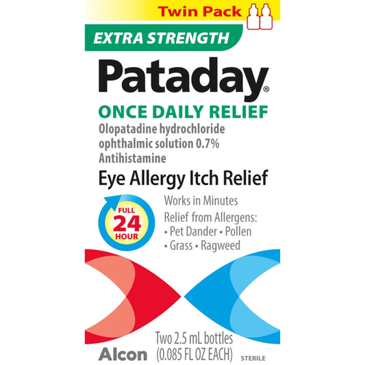 Pataday Allergy - Pataday Once Daily Relief Eye Allergy Relief - 2.5 Ml - Twin Pack