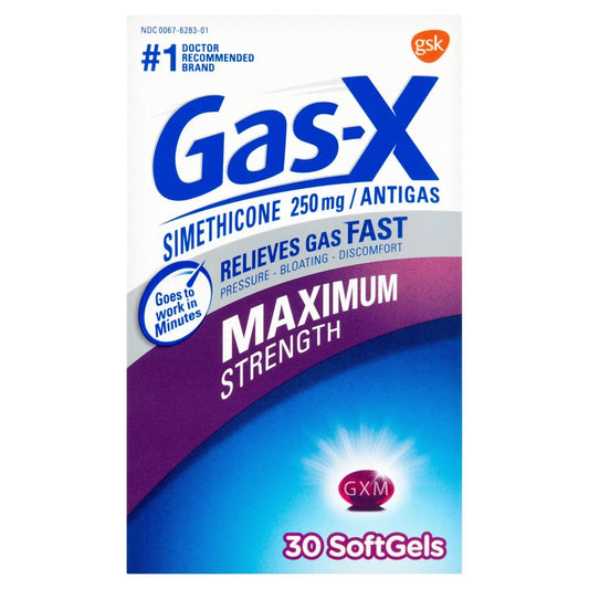 Gas-X - Softgels - Maximum Strength - 30 Ct