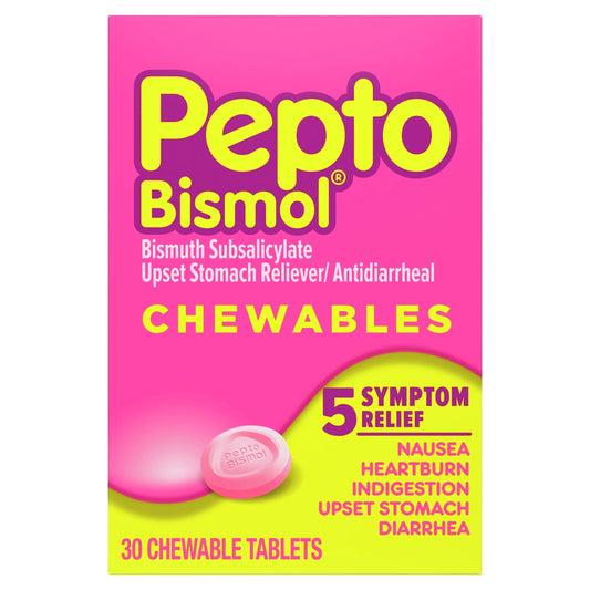 Pepto Bismol - Chewable Reg 30Ct