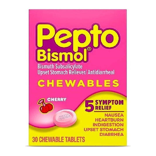 Pepto Bismol - 30 Tabs Cherry