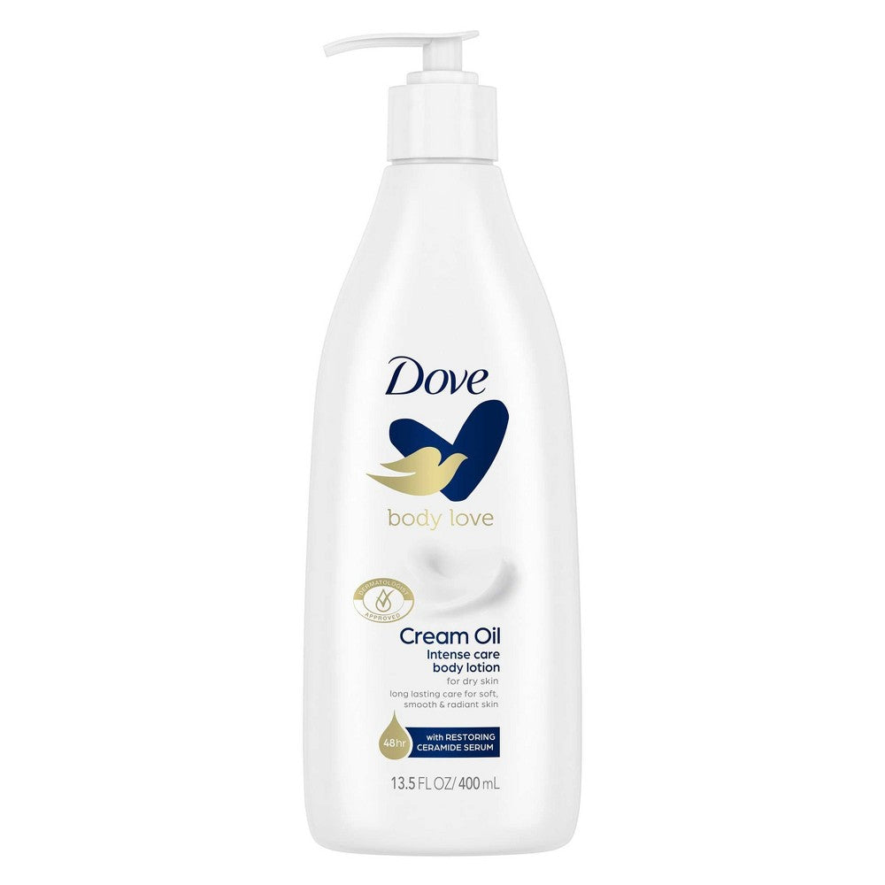 Dove Body Lotion - Cream Oil Intense Care - 13.5 Floz