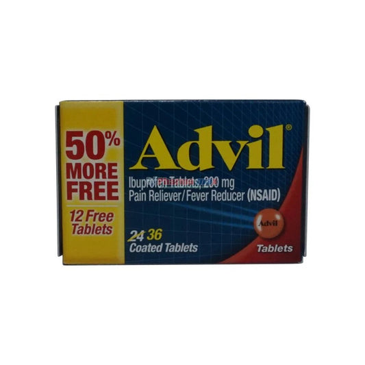 Advil - Tablets - Bonus - 36 Ct