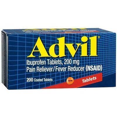 Advil - Coated Tablets - 200 Ct