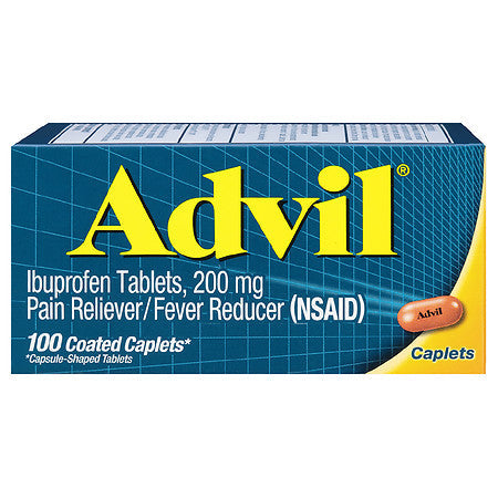 Advil - Caplets - 100 Ct