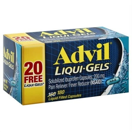 Advil - Liqui-Gels - Bonus - 180 Ct