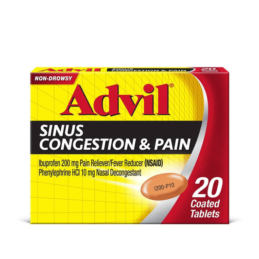 Advil - Sinus Congestion & Pain - 20 Ct