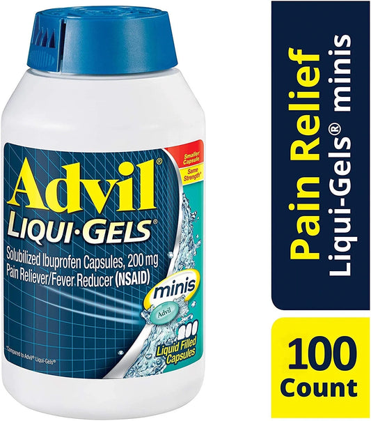 Advil - Liqui-Gels - Minis - 100 Ct