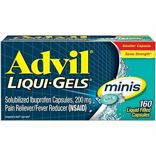 Advil - Liquid Gels - Minis - 160 Ct