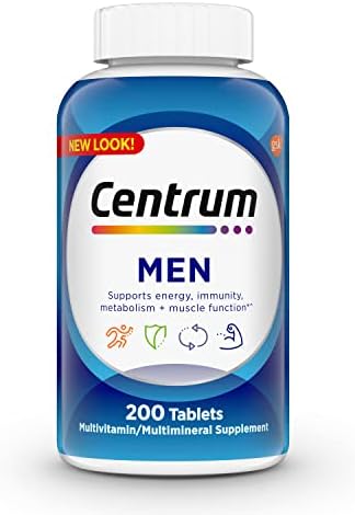 Centrum Multivitamin - Men - 200 Tablets