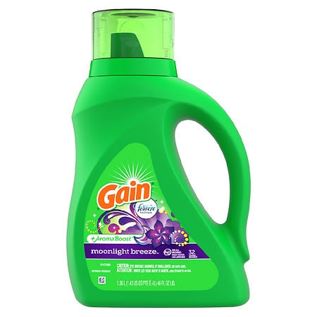 Gain Liquid Detergent - Moonlight Breeze - 46 Floz