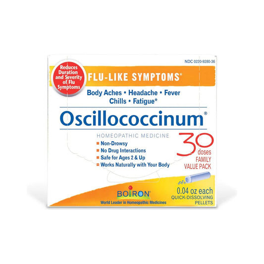 Oscillococcinum Flu - 30 Doses Family Value Pack 0.04 Oz Each