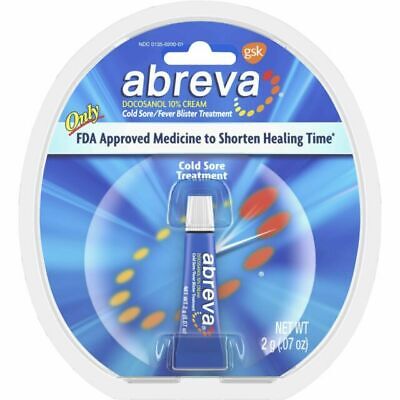 Abreva - Cold Sore Cream - 0.07 Oz