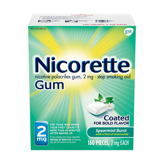 Nicorette - White Ice Mint 2Mg/160Ct