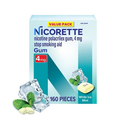 Nicorette - White Ice Mint 4Mg/160Ct