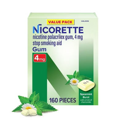 Nicorette - Spearmint 4 Mg 160 Ct