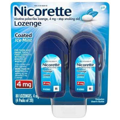 Nicorette - 80 Ct Ice Mint 4 Mg