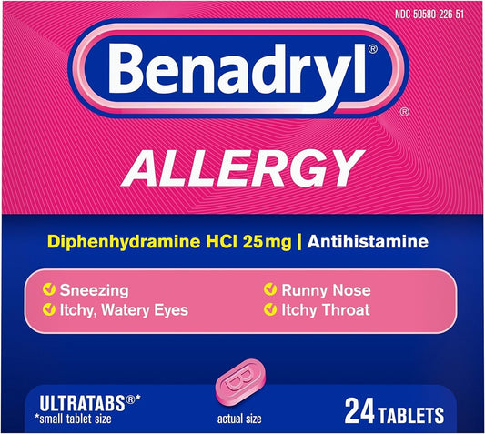 Benadryl - 24 Ultra Tab