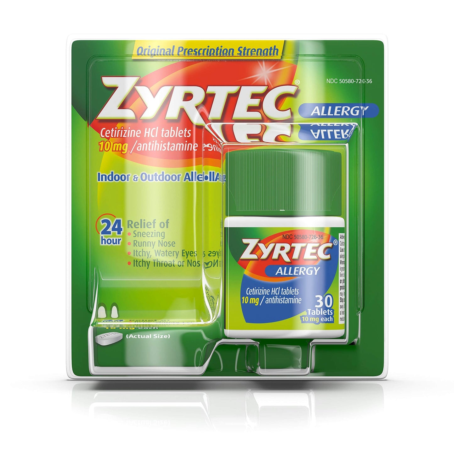 Zyrtec - Allergy 30 Tabs 6/4