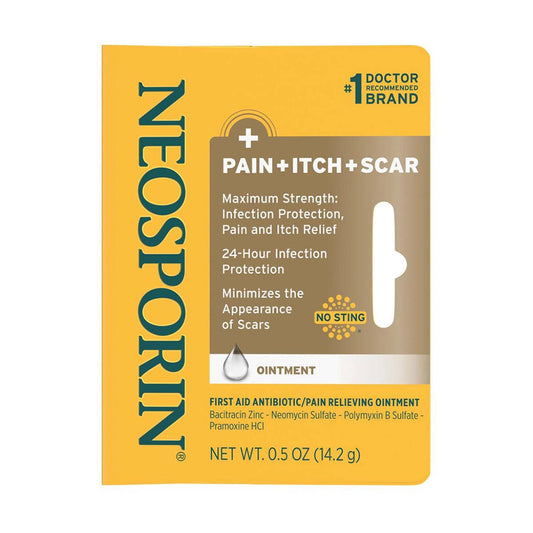 Neosporin - Pain + Itch + Scar - 1/2 Oz