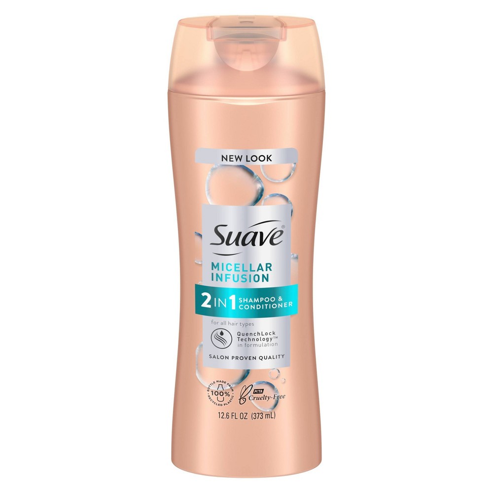 Suave 2in1 - Micellar Infusion Shampoo & Conditioner 12.6 Oz