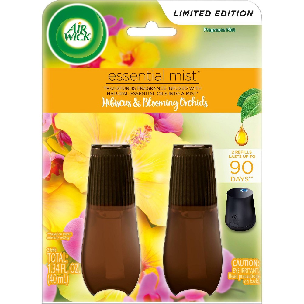 Airwick - Essential Mist Refill - Hibiscus & Blooming Orchids - 2 Pack