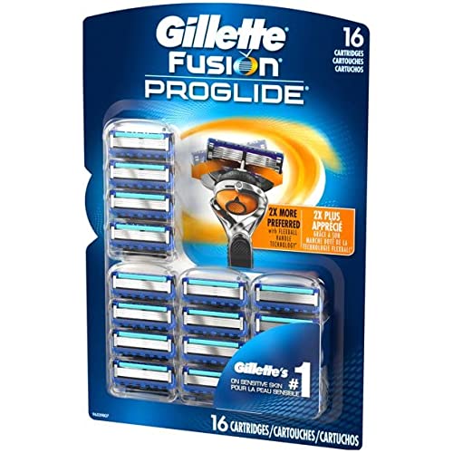 Gillette Blade Refill - Proglide Plus - 16 Cartridges