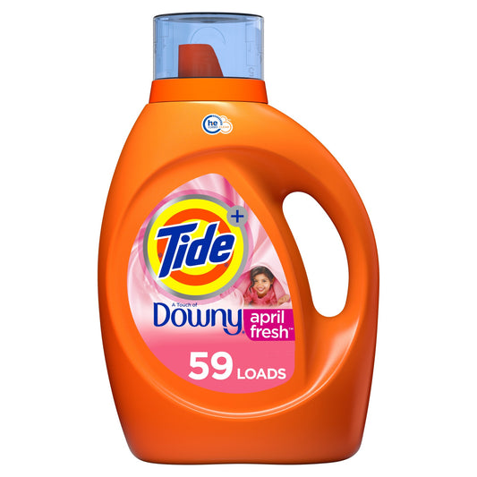 Tide - Liquid Detergent - Downy April Fresh - 92 Floz