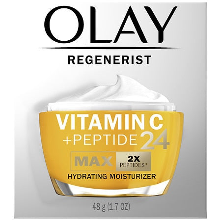 Olay - Regenerist Vitamin C + Peptide 24 Max Face Moisturizer1.7Oz..