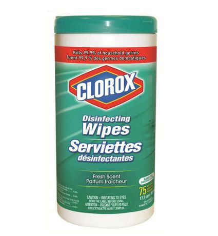 Clorox Disinfectant Wipes - Fresh Scent - 75 Ct