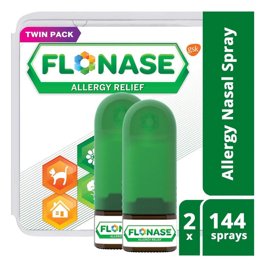 Flonase - Nasal Spray - 144 Sprays - Twin Pack