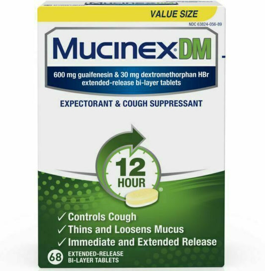 Mucinex - Dm Tablets - 68 Ct