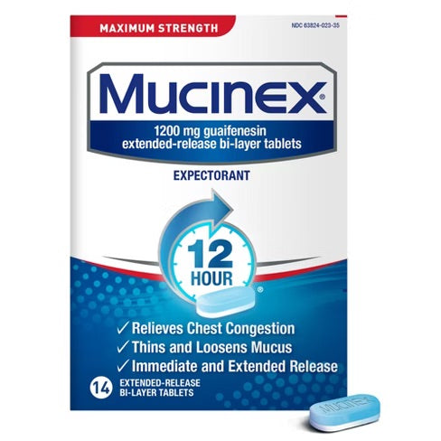 Mucinex - Tablets 14 Count