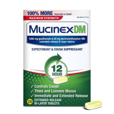 Mucinex - Dm Tablets - 28 Ct