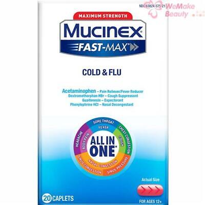 Mucinex - Fast Max - Severe Congestion & Cold 20Ct