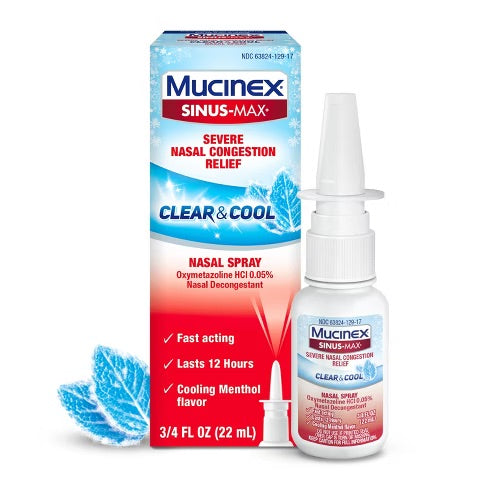 Mucinex - Sinus-Max - Clear&Cool Nasal Spray 1 Oz