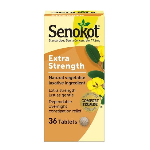 Senokot - Extra Strength - 36 Tablets