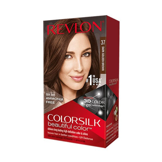 Revlon Hair Color - Color Silk - #37 Dark Golden Brown